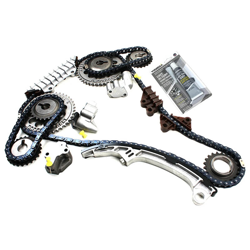 95-01 Nissan Maxima Infiniti I30 3.0L DOHC V6 VQ30DE အတွက် အင်ဂျင် Timing Chain Kit