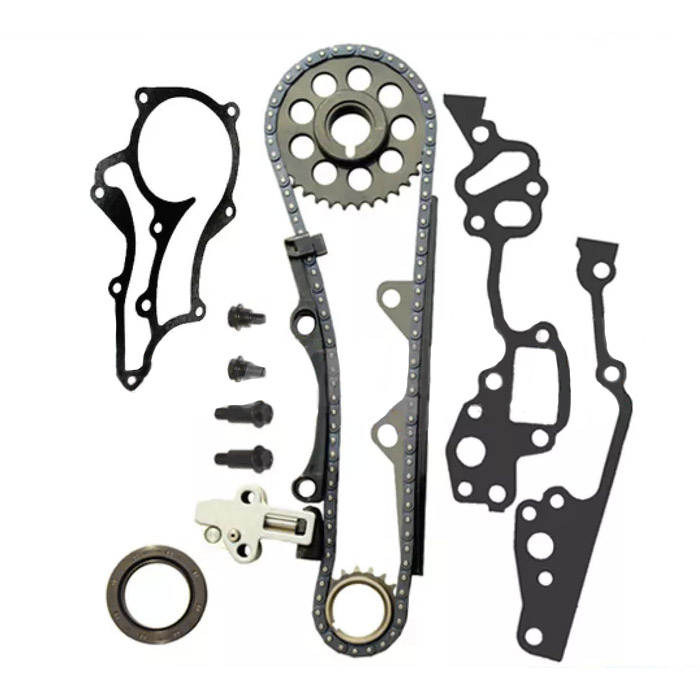 Fit 85-95 Toyota 22R 22RE Timing Chain Kit w STEEL GUIDE 2.4 အင်ဂျင်မော်တာ 22REC